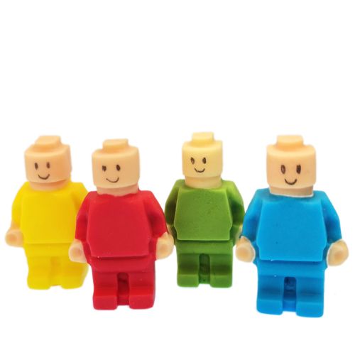 Cukrowy ludzik - figurka na tort - czerwony na Arena.pl