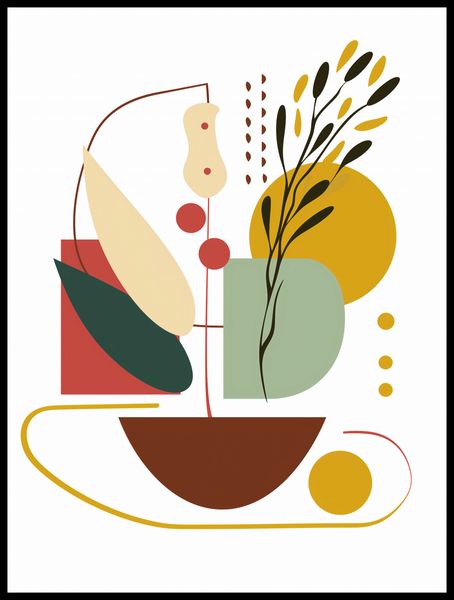 Plakat 60x80cm Harmonia Natury Martwej zdjęcie 2