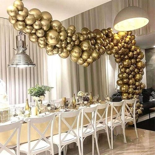 Balony 30cm Chromowane złote na Arena.pl