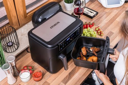 PIEKARNIK FRYTKOWNICA BEZTŁUSZCZOWA 2 KOSZE 8L/2500W 4 URZĄDZENIA W 1 na Arena.pl