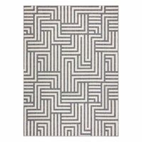 RUG/LU/WINK/MAZE/CREAM+GREY/160x230