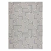 RUG/LU/WINK/MAZE/CREAM+GREY/160x230