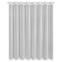 Firana gotowa na przelotkach NOELIA 300x250 Eurofirany biała