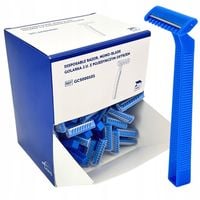 MASZYNKI DO GOLENIA JEDNORAZOWE JEDNOOSTRZOWE GOLARKA MEDYCZNA ZARYS 100szt