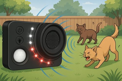 ODSTRASZACZ GRYZONI KUNY MYSZY MOCNY CZUJNIK RUCHU RIWALL RSK-01 na Arena.pl