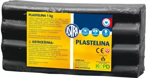 Plastelina 1kg Cza Astra Fol zdjęcie 1