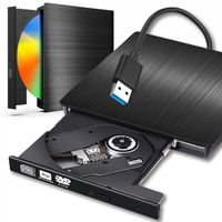 NAPĘD CD-R/DVD-ROM/RW ZEWNĘTRZNY USB 3.0 NAGRYWARKA PRZENOŚNY ODTWARZACZ