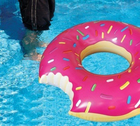 Koło Dmuchane Donut 60cm #E1 na Arena.pl
