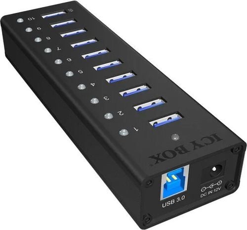 Hub USB ICY BOX HUB USB 3.0 - 10x USB 3.0 na Arena.pl