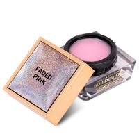 Budujący żel twardy builder gel self leveling MollyNails Faded Pink 50 g
