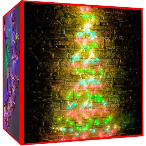 ND12_14828 Lampki 20 LED - włosy anioła - multicolor 12V 5902802917584 na Arena.pl