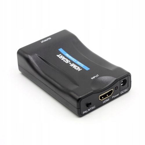 Konwerter Adapter HDMI 1080P 50Hz/60Hz na SCART Sygnał Cyfrowy Na Analogowy na Arena.pl