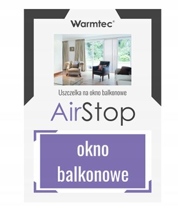 uszczelka okienna do klimatyzatora (balkonowa) warmtec airstop xl na Arena.pl