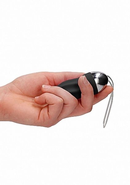 George - Rechargeable Remote Control Vibrating Egg - Black zdjęcie 7