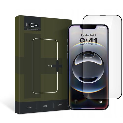 SZKŁO HARTOWANE HOFI GLASS PRO+ DO IPHONE 13 / 13 PRO / 14 / 14 PRO CZARNE na Arena.pl