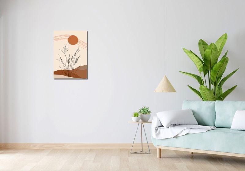 Obraz 40x60cm Złote Źdźbła zdjęcie 2