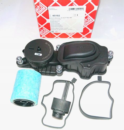 FEBI ODMA SEPARATOR OLEJU BMW E39 E46 E38 X5 E53 3.0 D M57 KOMPLET na Arena.pl