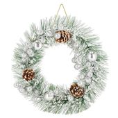 Wieniec świąteczny ozdoba na drzwi wianek 24 cm