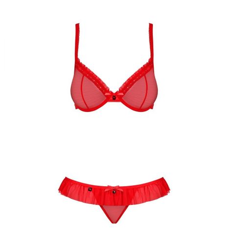 827-SET-3 komplet czerwony S/M na Arena.pl