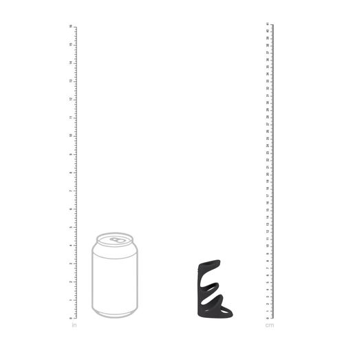 3 Loop Silicone Cockring - Black na Arena.pl