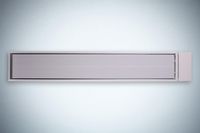 Promiennik przemysłowy na ścianę PI3600 podczerwień 115x35cm 3600W biały