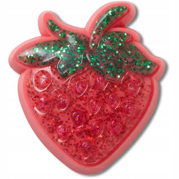 Crocs Przypinki Jibbitz Piny Do Butów Sparkle Strawberry zdjęcie 1