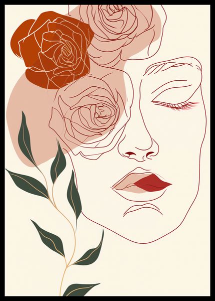 Plakat 42x59,4cm Beż i Twarz zdjęcie 2