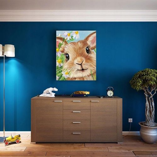 Obraz do MALOWANIA PO NUMERACH Na Ramie Królik Zestaw Po Numerach ARTNAPI na Arena.pl