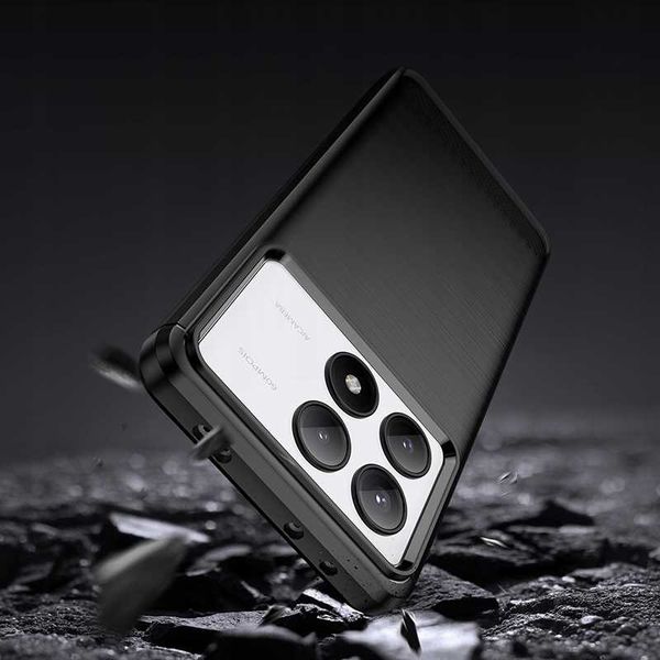 Spacecase Carbon Poco X6 Pro 5G Black zdjęcie 6