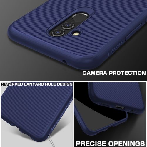 Etui Twill Texture Huawei Nova 3 Granatowe na Arena.pl