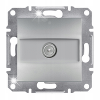GNIAZDO TV 1dB KOŃCOWE SCHNEIDER ASFORA ALUMINIUM