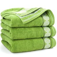 Ręcznik RONDO 50x90cm GROSZKOWY- Bawełna Egipska