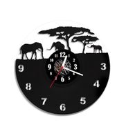 Zegar ścienny z płyty winylowej Safari 20.1