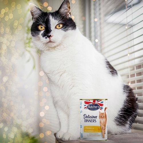 Butchers mokra karma dla kota Delicious Dinners kurczak 10x400g na Arena.pl