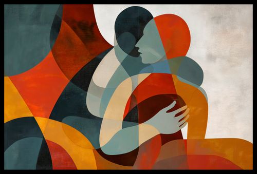 Plakat 60x40cm Objęcia na Arena.pl