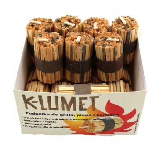 Podpałka Ekologiczna do Kominka, Pieca K-LUMET 32 szt. Rozpałka na Arena.pl
