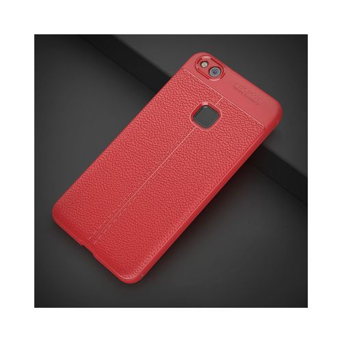 Litchi Pattern Etui Huawei P10 Lite czerwony na Arena.pl