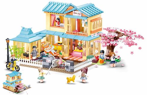 KLOCKI SLUBAN dla dziewczynek Duzy dom XXL w górach 1029 - B1017 na Arena.pl