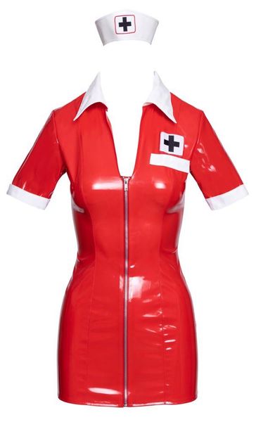 Vinyl Nurse Red M zdjęcie 8