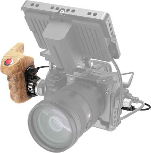 Smallrig 3324 - drewniana rękojeść boczna z rozetą ze zdalnym wyzwalaczem na Arena.pl