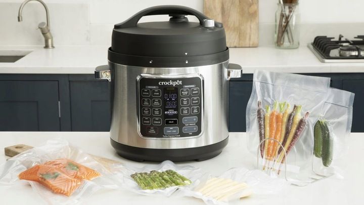 MultiCooker Crock-Pot Turbo Express CSC062X garnerk elektryczny parowar zdjęcie 2
