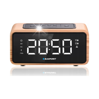 Blaupunkt CR65BT - radio budzik alarm FM AUX MP3 USB Bluetooth Retro Drewno