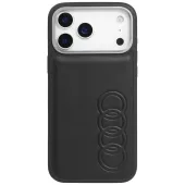 etui audi tt synthetic leather magsafe do iphone 17 pro - czarne