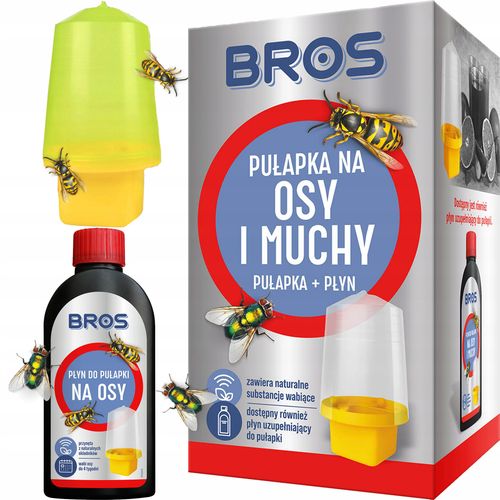 bros - pułapka z płynem na osy i muchy na Arena.pl