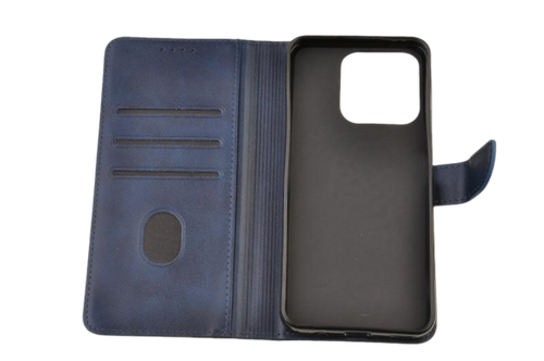 Etui portfel Wallet do Honor X8A granatowy na Arena.pl