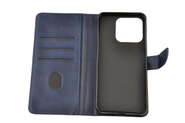 Etui portfel Wallet do Honor X8A granatowy zdjęcie 4