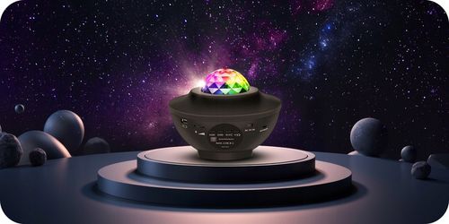 LAMPKA NOCNA KOSMOS PROJEKTOR GWIAZD RZUTNIK GWIAZD NIEBA DLA DZIECI PILOT na Arena.pl