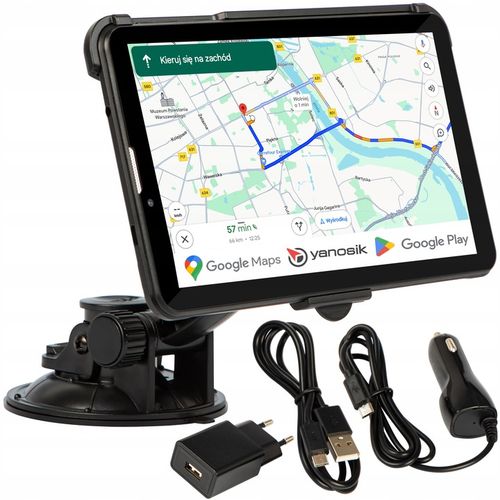 NAWIGACJA 7" TABLET ANDROID DUAL GPS TIR CIĘŻARÓWKI BUS 4G LTE DUAL SIM na Arena.pl