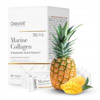 OstroVit Kolagen Morski w saszetkach + Kwas Hialuronowy Witamina C 5 g x 30
