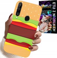 ETUI DO HUAWEI P30 LITE - CASE BURGER CHEESEBURGER OBUDOWA PREZENT